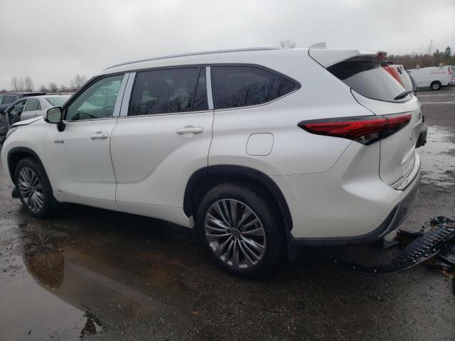 Изображение 2 2021 TOYOTA HIGHLANDER HYBRID PLATINUM 2021 с VIN 5TDEBRCH0MS054357
