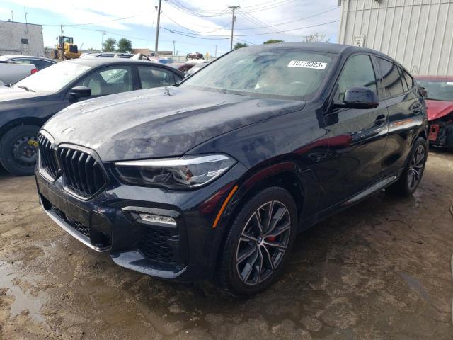 Image 1 of 2021 BMW X6 XDRIVE40I 2021 with VIN 5UXCY6C05M9H71478