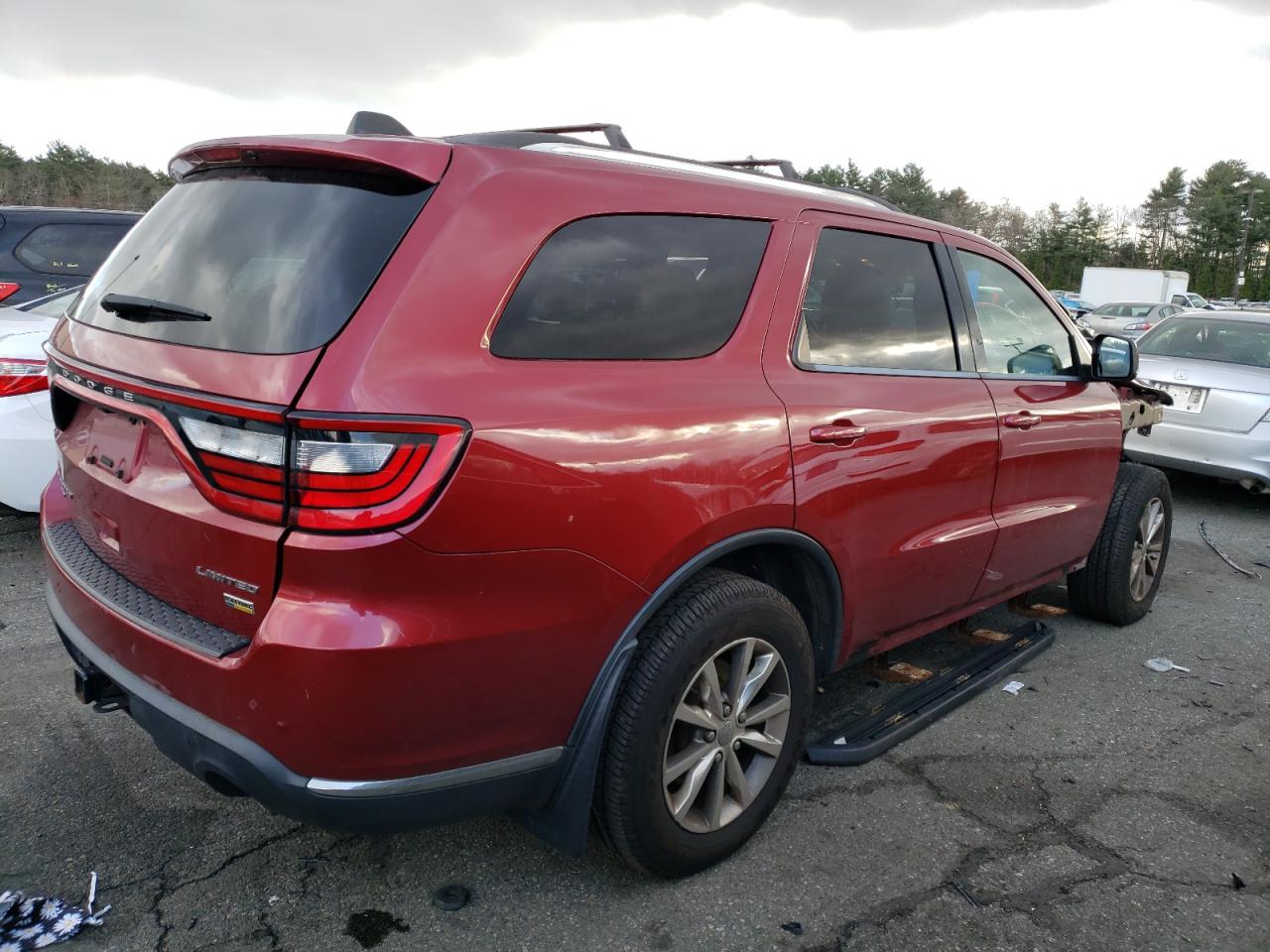 Image 3 of 2014 DODGE DURANGO LIMITED 2014 with VIN 1C4RDJDG8EC451112