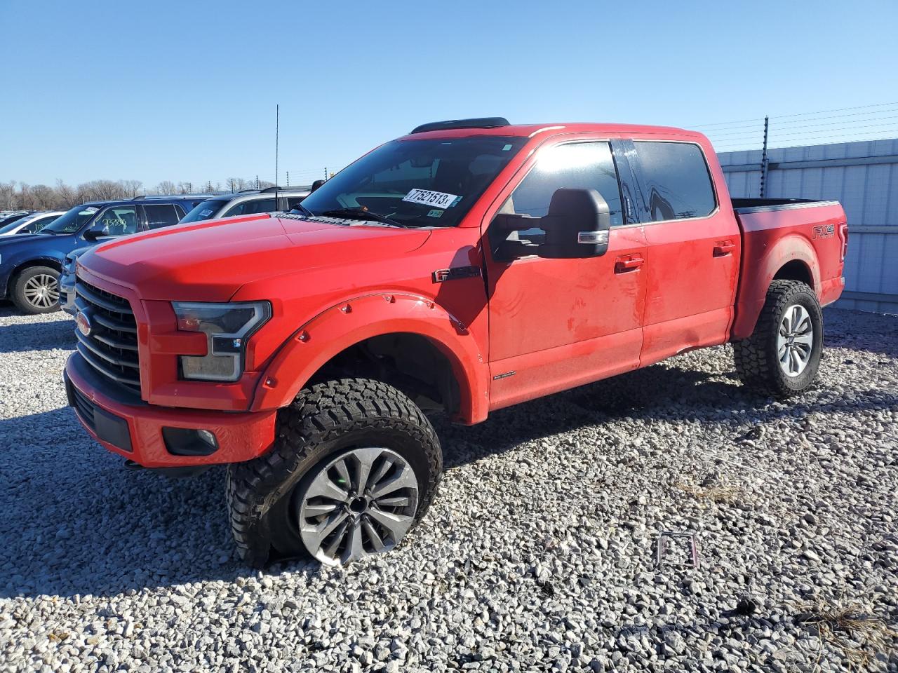 Изображение 1 2017 FORD F150 SUPERCREW 2017 с VIN 1FTEW1EF5HKC94535