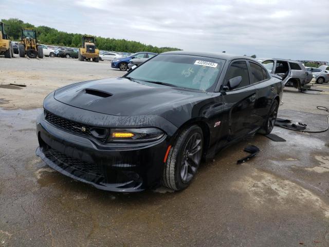 Obraz 1 z 2021 DODGE CHARGER SCAT PACK 2021 z VIN 2C3CDXGJ6MH553640