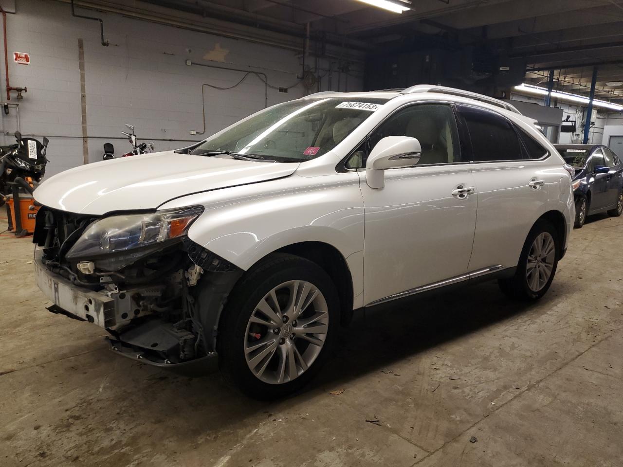 Image 1 of 2010 LEXUS RX 450 2010 with VIN JTJBC1BA0A2021851