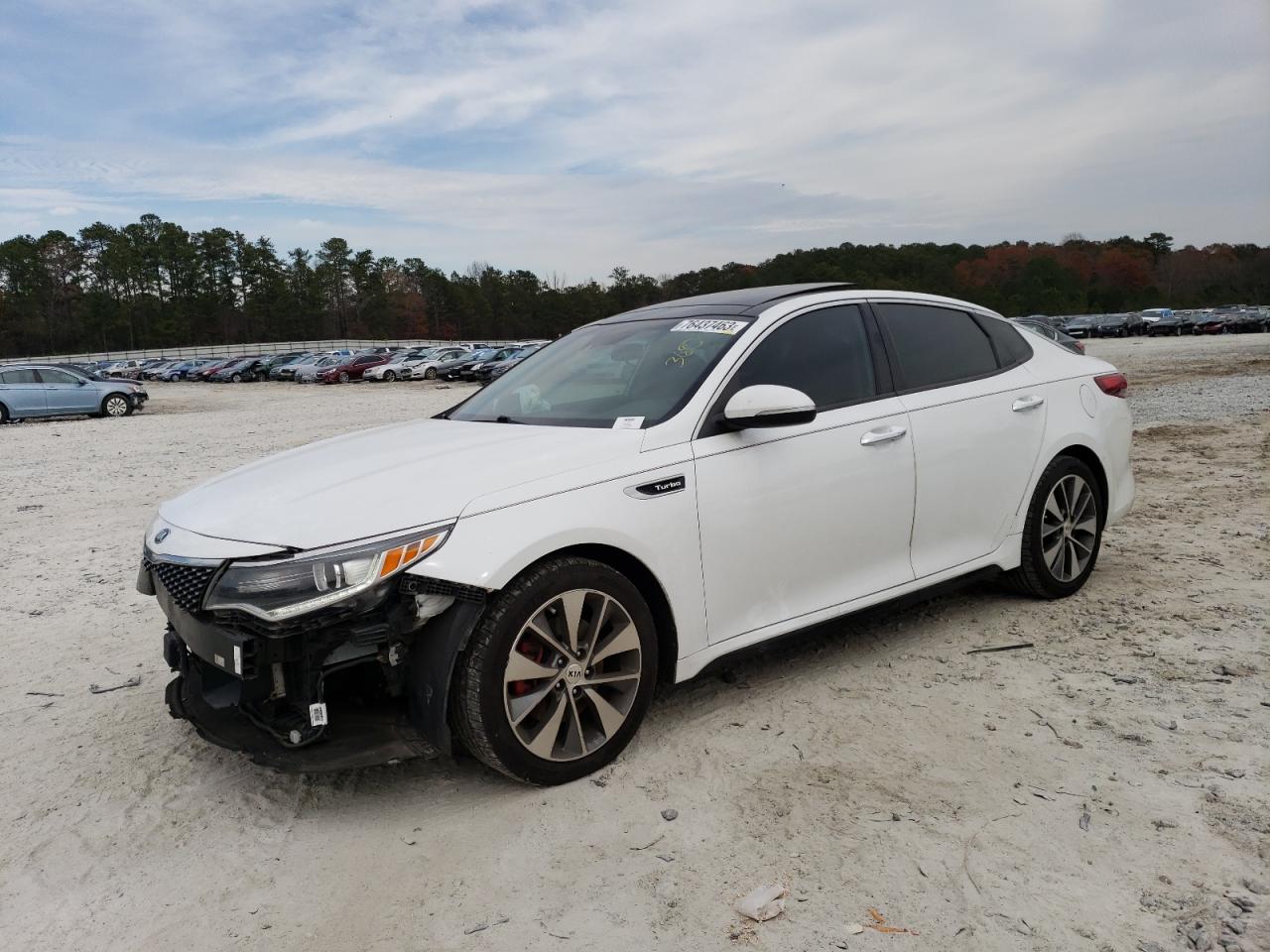 Image 1 of 2016 KIA OPTIMA SX 2016 with VIN 5XXGW4L21GG092696