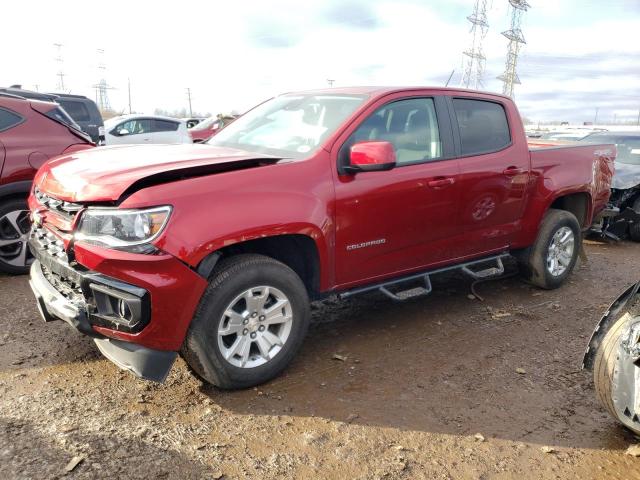 Image 1 of 2021 CHEVROLET COLORADO LT 2021 with VIN 1GCGTCEN7M1138145