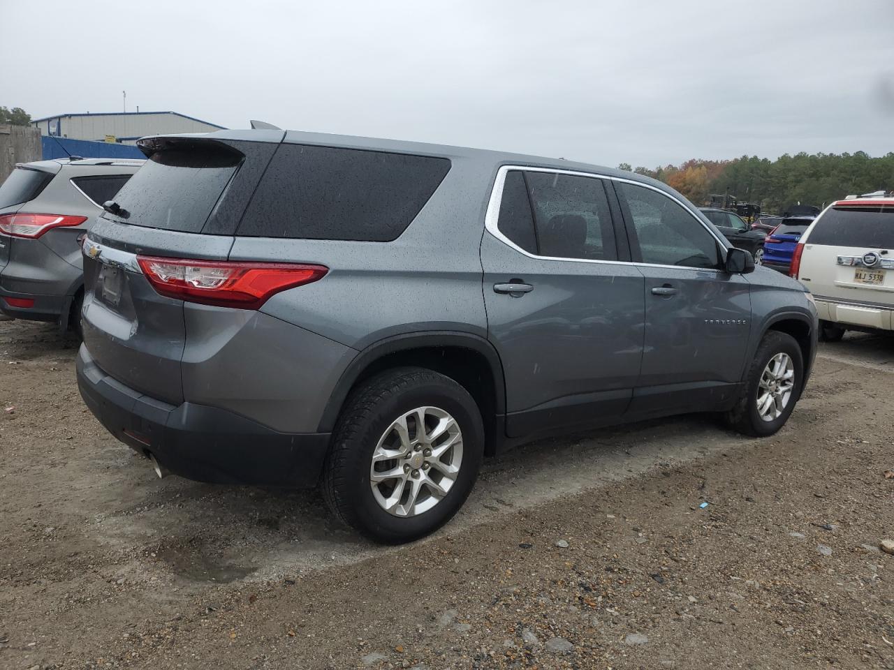 Image 3 of 2018 CHEVROLET TRAVERSE LS 2018 with VIN 1GNERLKW2JJ139130
