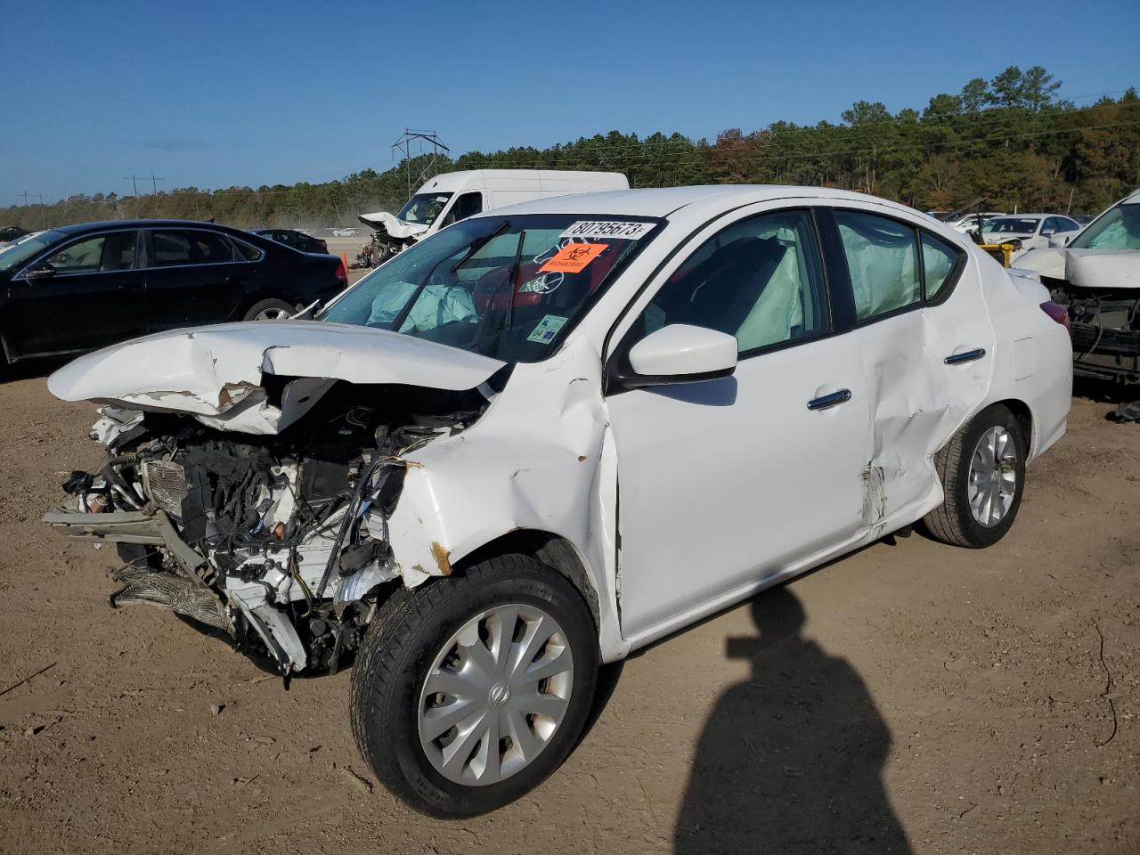 Image 1 of 2019 NISSAN VERSA S 2019 with VIN 3N1CN7AP7KL852471