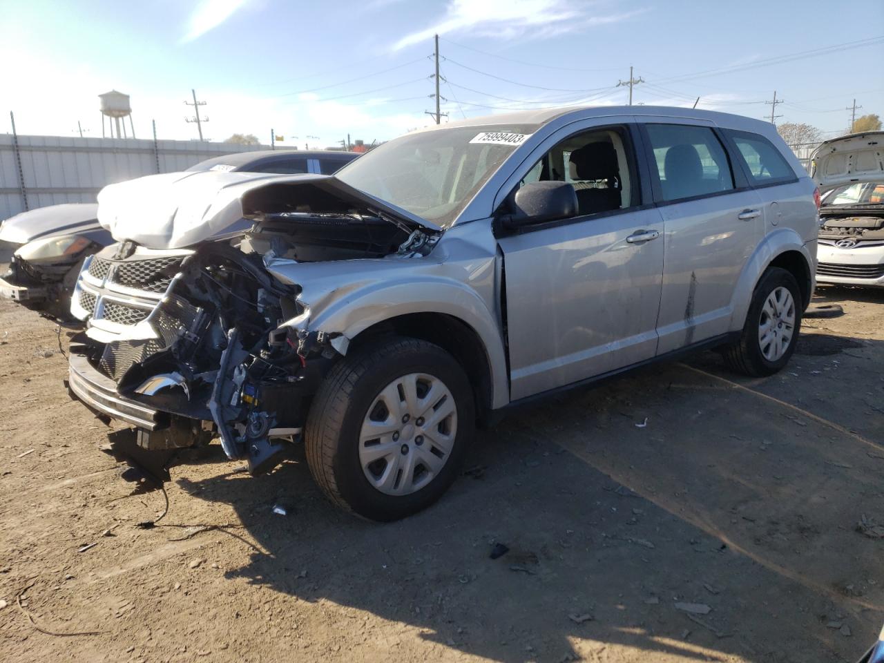 Obraz 1 z 2014 DODGE JOURNEY SE 2014 z VIN 3C4PDCAB6ET119508