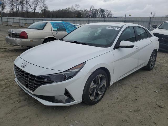 Image 1 of 2022 HYUNDAI ELANTRA SEL 2022 with VIN 5NPLN4AGXNH069855