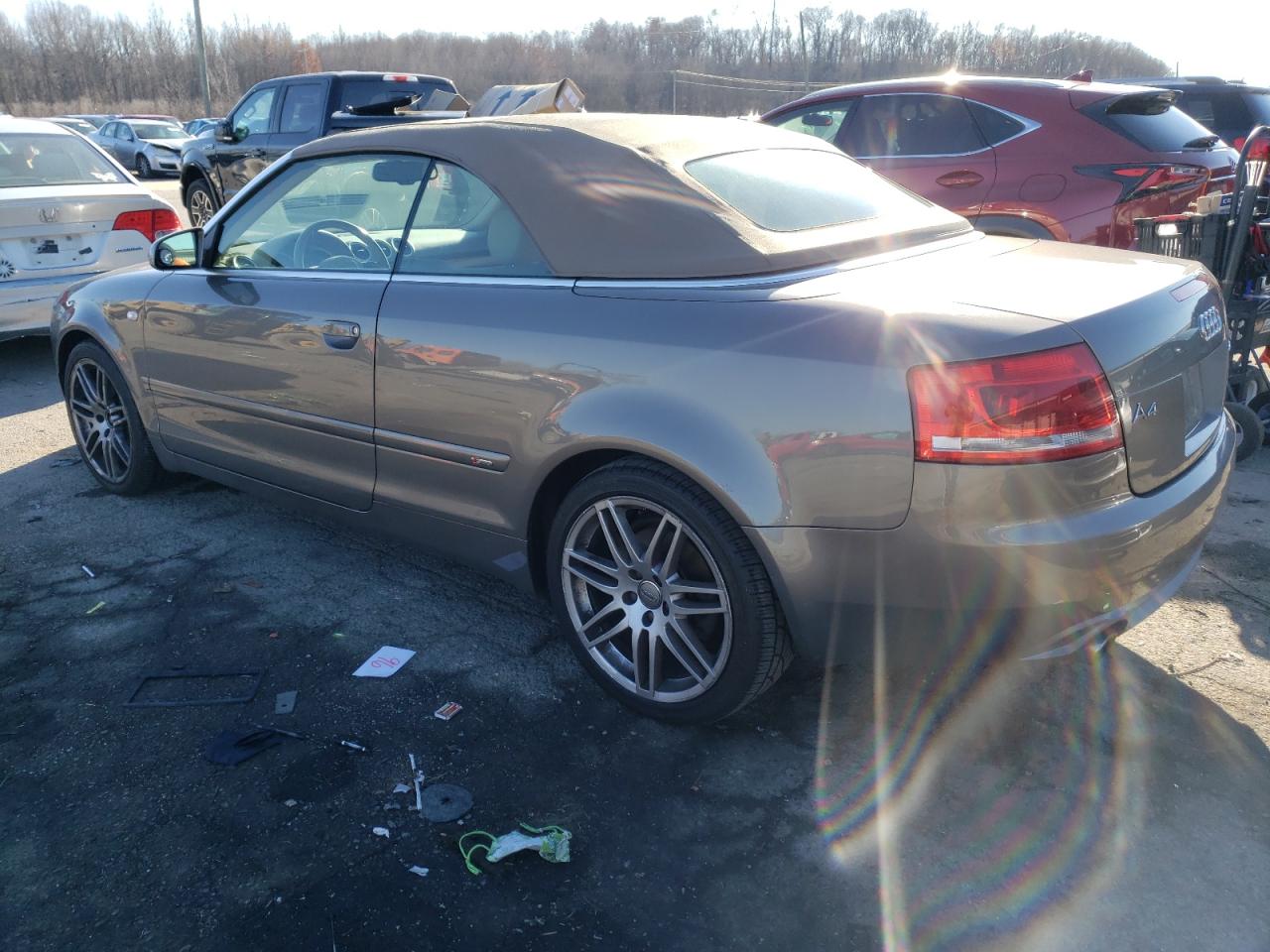 Image 2 of 2009 AUDI A4 2.0T CABRIOLET 2009 with VIN WAUAF48H89K010990