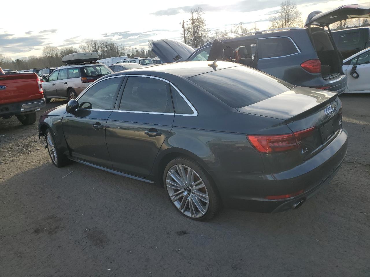 Image 2 of 2017 AUDI A4 PREMIUM PLUS 2017 with VIN WAUENAF40HN054496