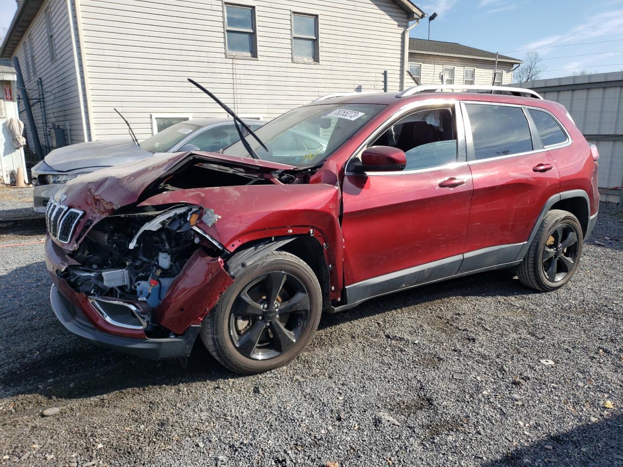 Image 1 of 2019 JEEP CHEROKEE LIMITED 2019 with VIN 1C4PJLDB7KD216061