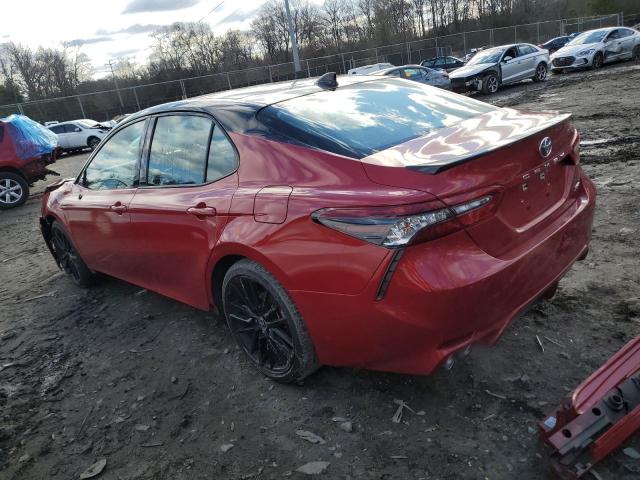 Image 2 of 2021 TOYOTA CAMRY TRD 2021 with VIN 4T1KZ1AK2MU053491