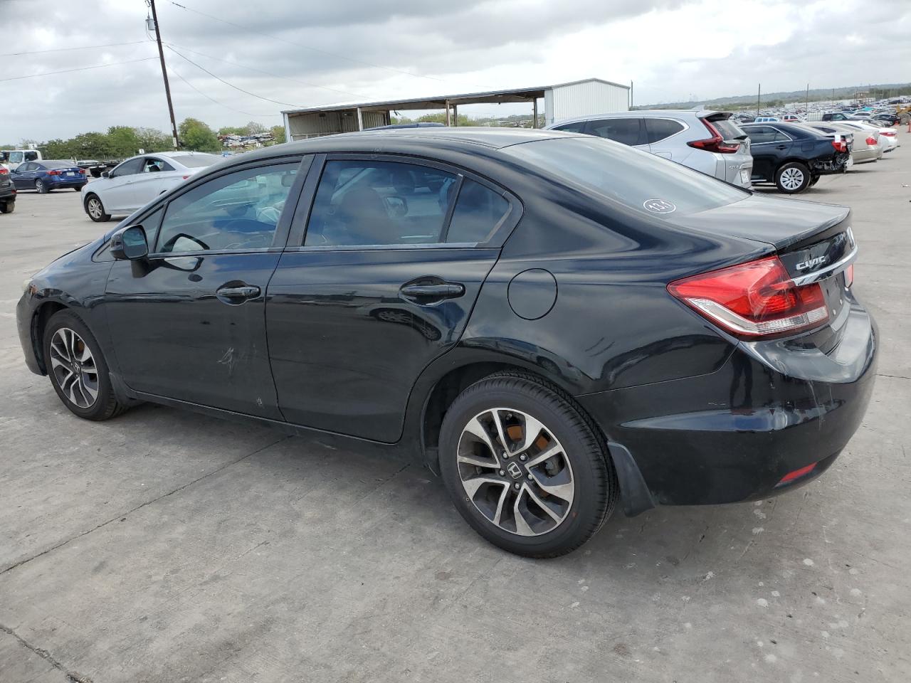 Изображение 2 2013 HONDA CIVIC EX 2013 с VIN 19XFB2F88DE054687