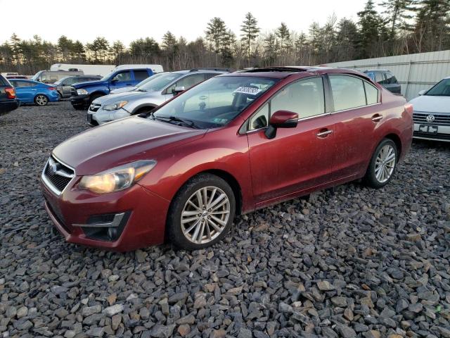Image 1 of 2016 SUBARU IMPREZA LIMITED 2016 with VIN JF1GJAK61GH005437
