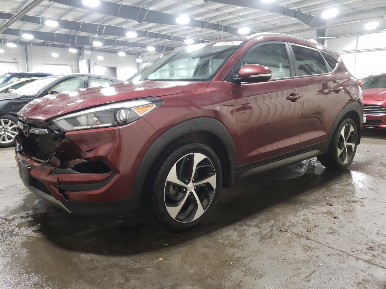 Image 1 of 2016 HYUNDAI TUCSON LIMITED 2016 with VIN KM8J3CA25GU080276