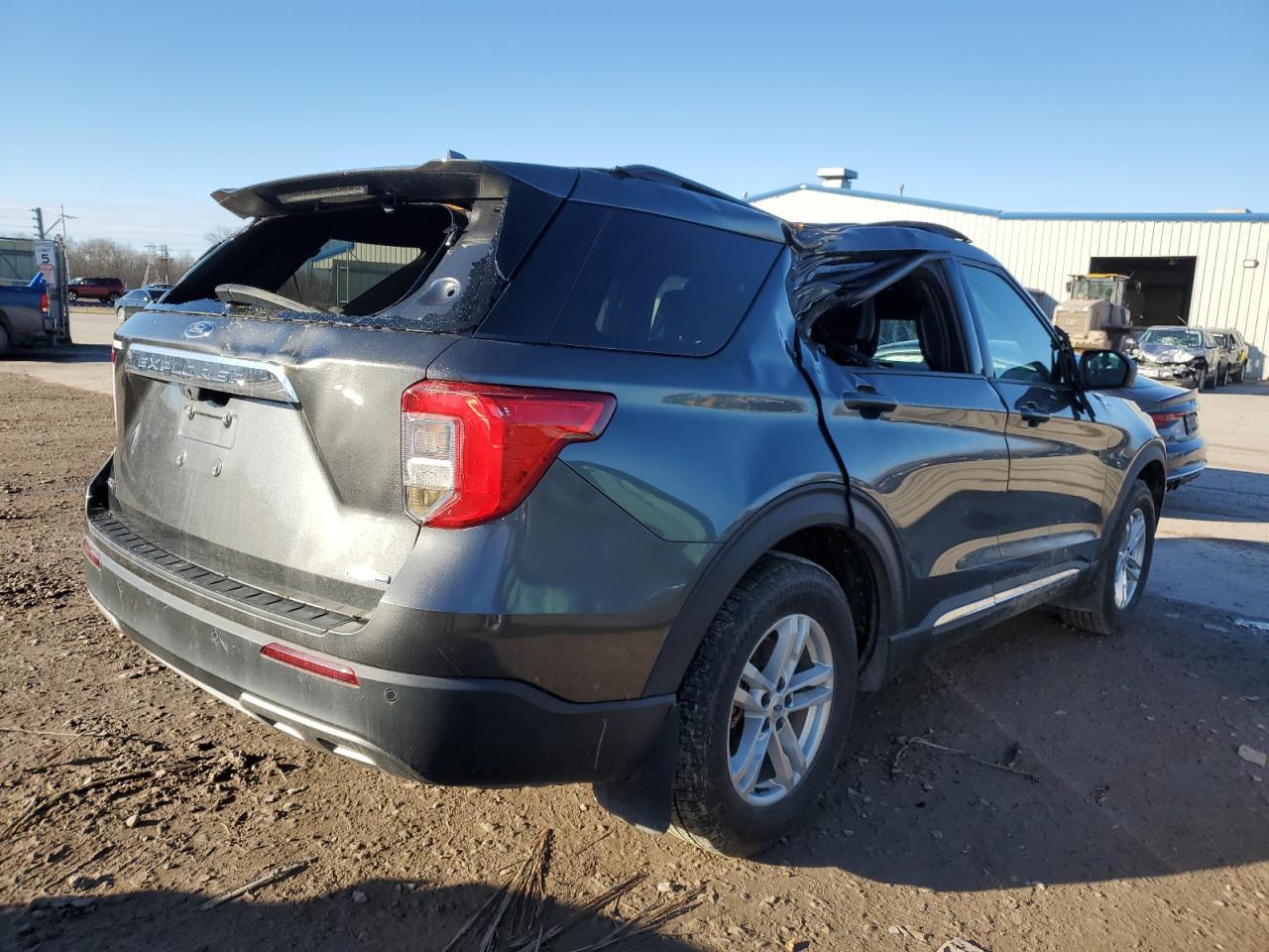 Изображение 3 2020 FORD EXPLORER XLT 2020 с VIN 1FMSK8DH3LGA56961