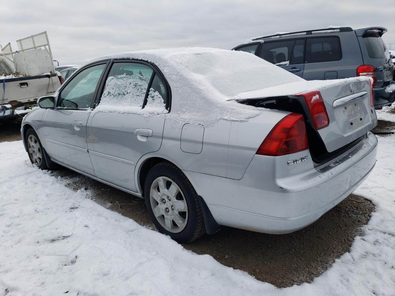 Image 2 of 2002 HONDA CIVIC EX 2002 with VIN JHMES26892S002103