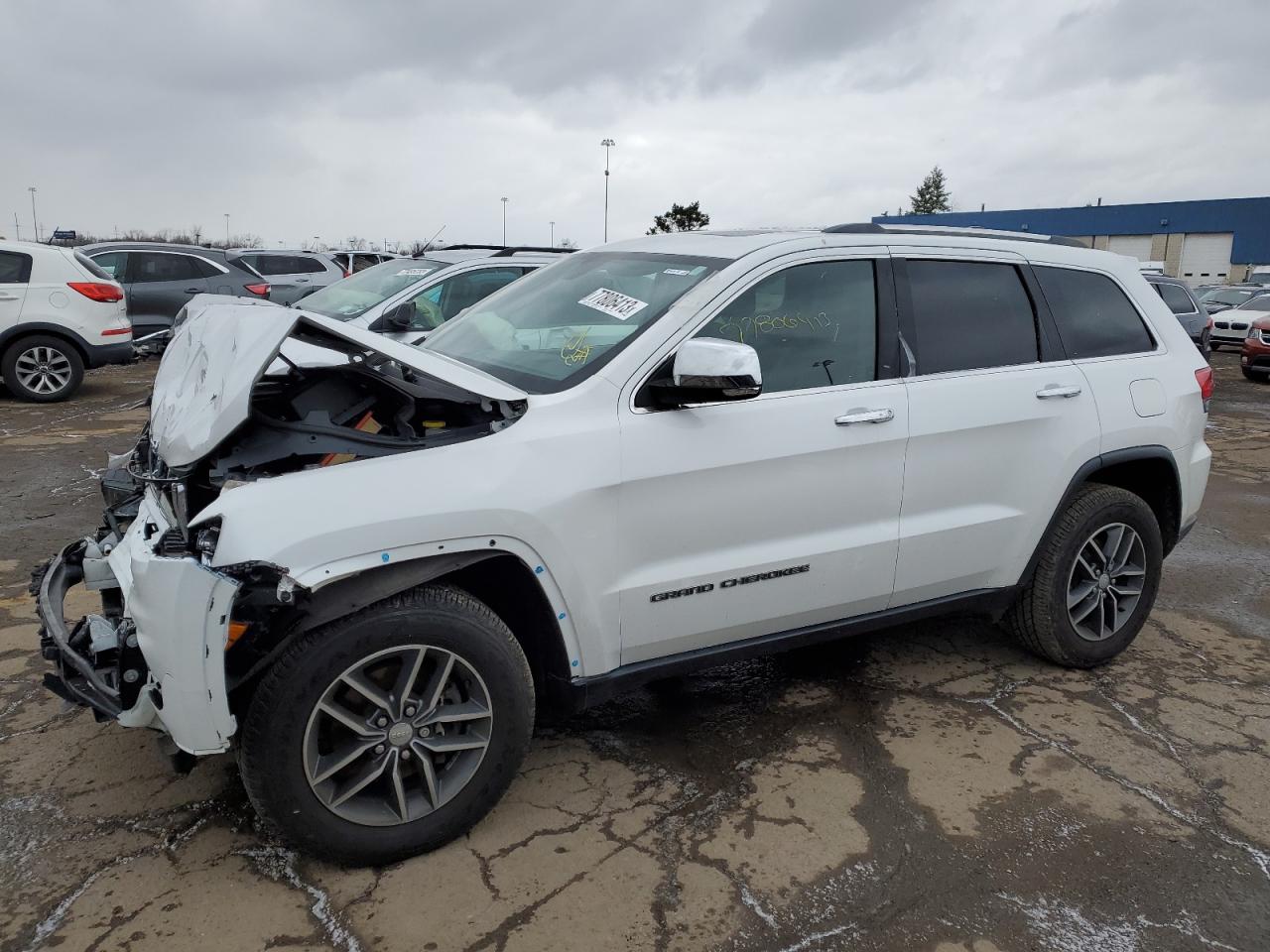 Image 1 of 2018 JEEP GRAND CHEROKEE LIMITED 2018 with VIN 1C4RJFBG3JC388312