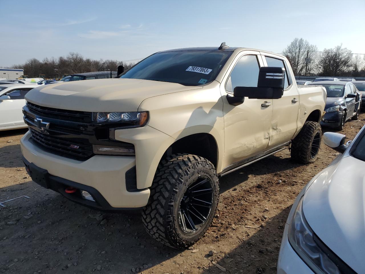 Image 1 of 2021 CHEVROLET SILVERADO K1500 LT TRAIL BOSS 2021 with VIN 3GCPYFED2MG402660