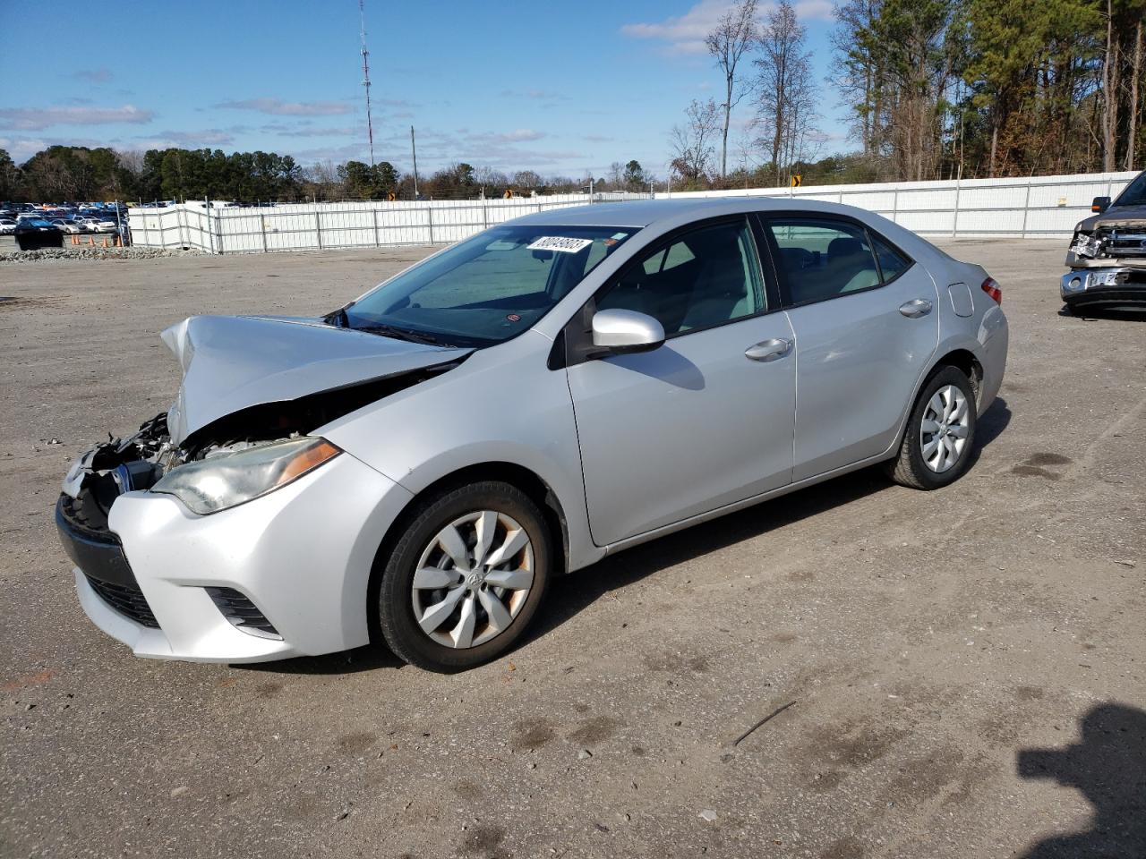Image 1 of 2016 TOYOTA COROLLA L 2016 with VIN 2T1BURHE8GC576047
