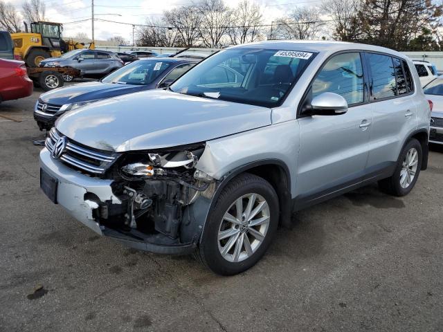 Image 1 of 2014 VOLKSWAGEN TIGUAN S 2014 with VIN WVGAV3AX2EW560363