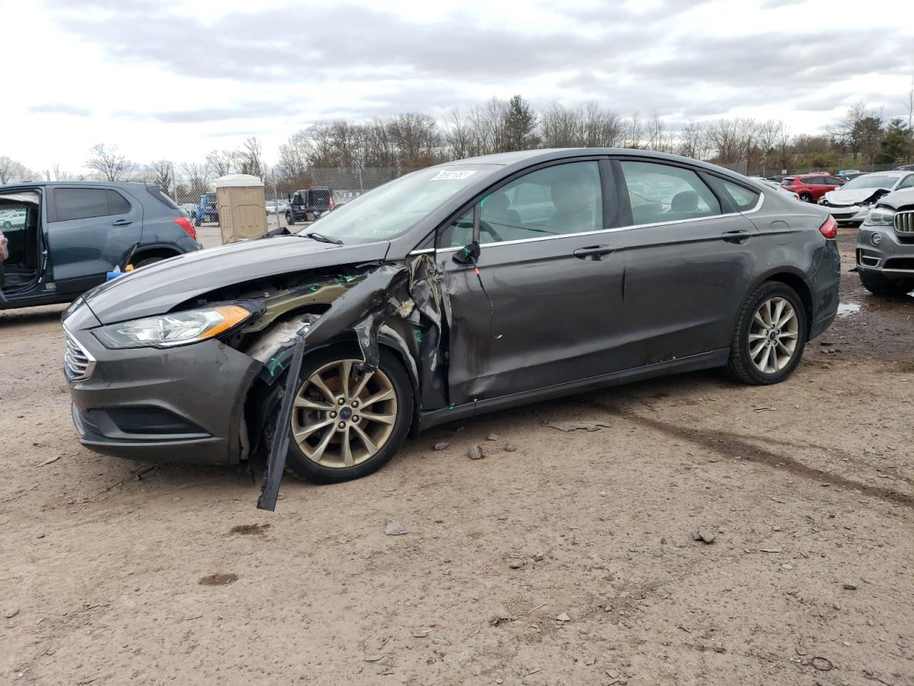 Изображение 1 2017 FORD FUSION SE 2017 с VIN 3FA6P0H71HR224340