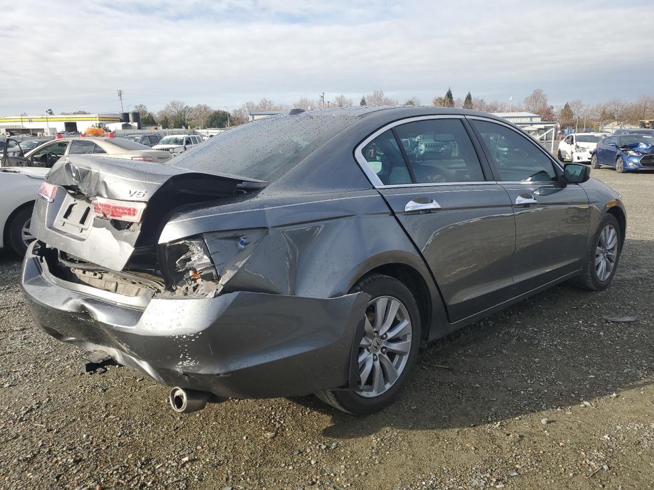 Image 3 of 2011 HONDA ACCORD EXL 2011 with VIN 1HGCP3F8XBA005650