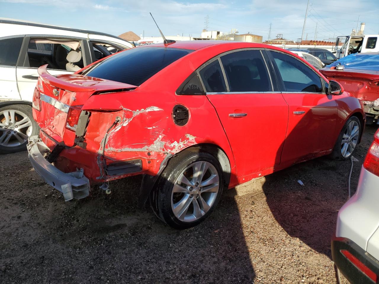 Изображение 3 Chevrolet Cruze Ltz 2014 с VIN 1G1PG5SB1E7200110
