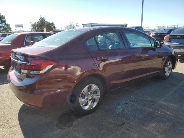 Image 3 of 2014 HONDA CIVIC LX 2014 with VIN 19XFB2F55EE025946