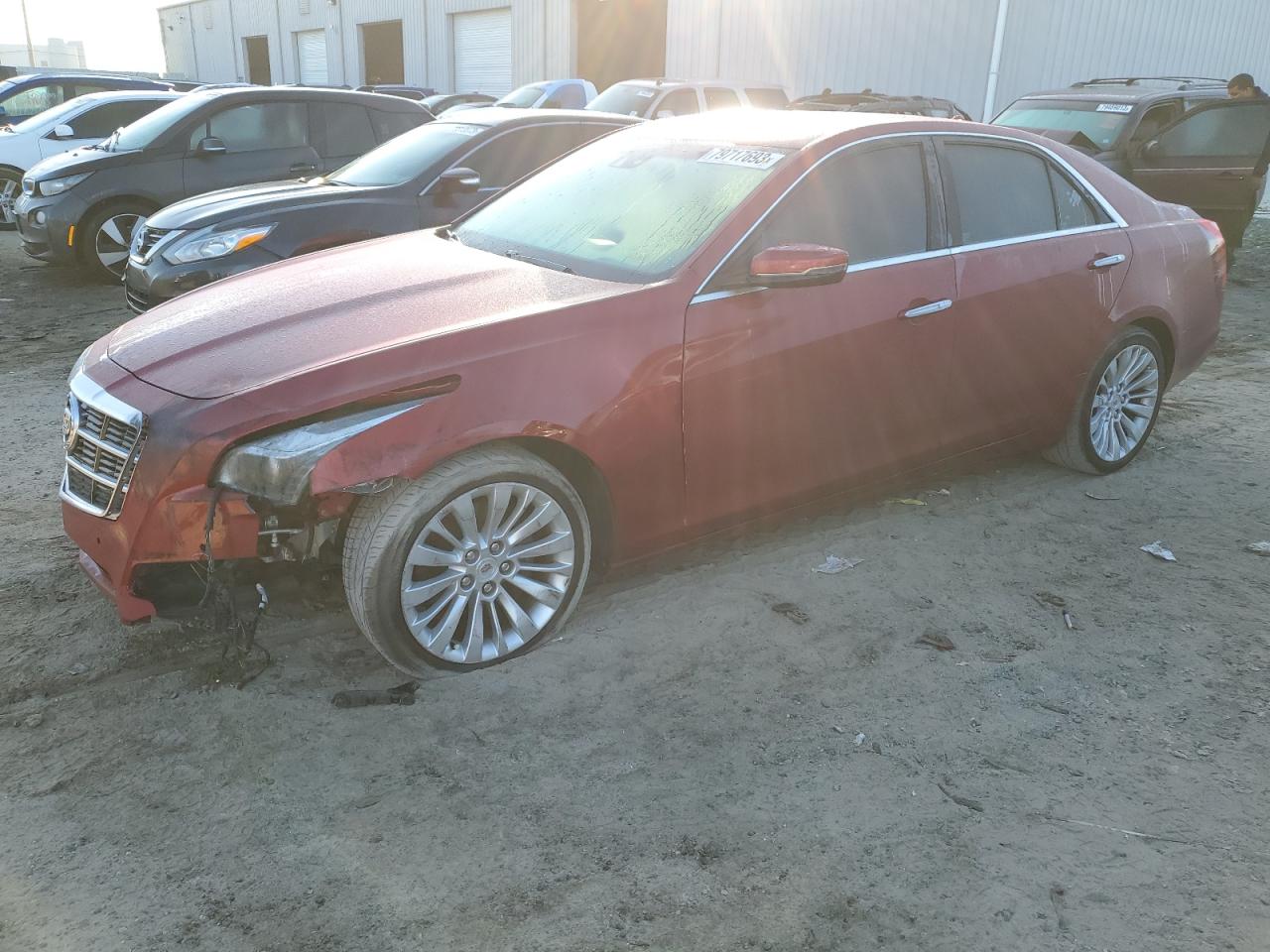 Image 1 of 2014 CADILLAC CTS PERFORMANCE COLLECTION 2014 with VIN 1G6AY5SX6E0129309