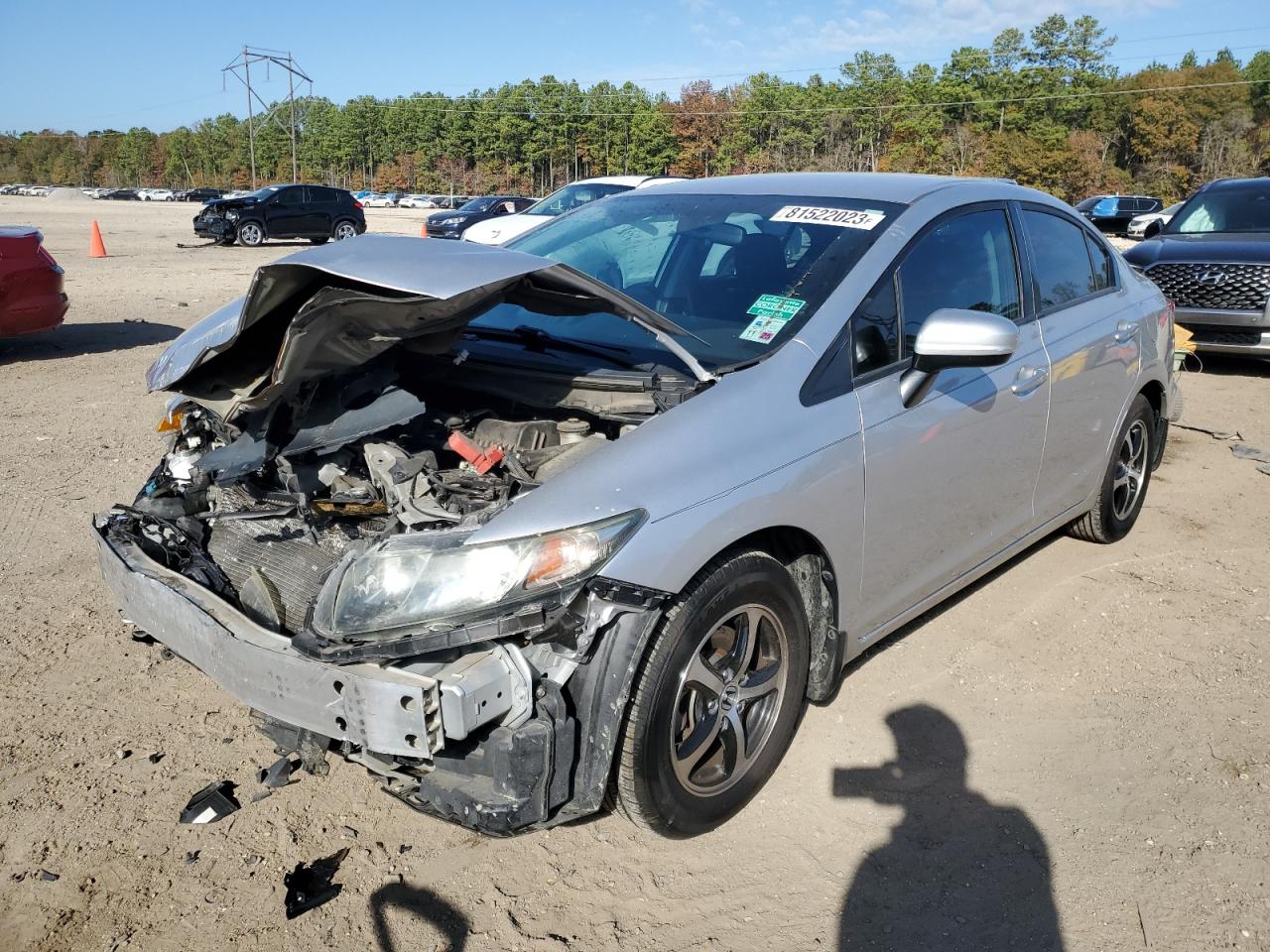 Изображение 1 2015 HONDA CIVIC SE 2015 с VIN 19XFB2F70FE093185