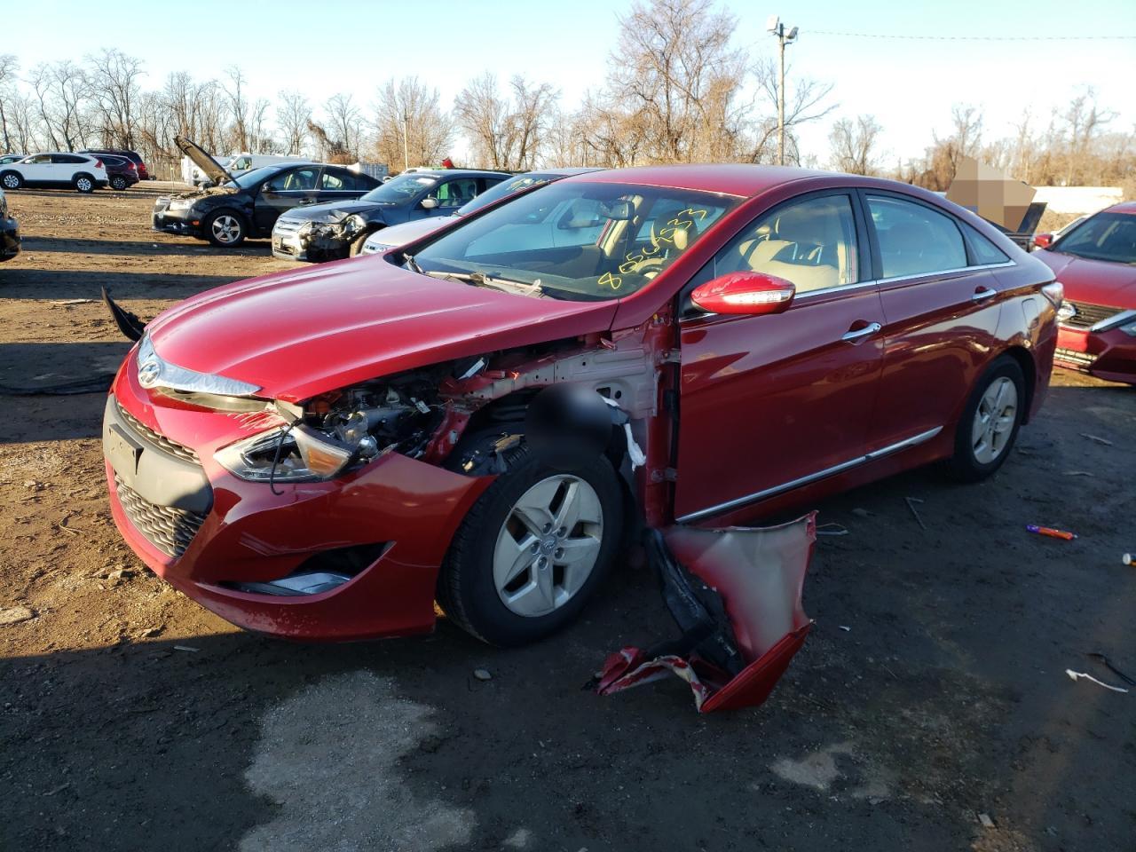 Obraz 1 z 2012 HYUNDAI SONATA HYBRID 2012 z VIN KMHEC4A45CA059321