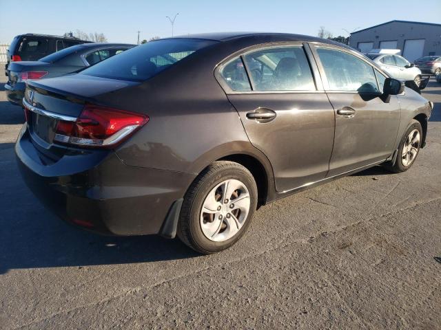 Image 3 of 2014 HONDA CIVIC LX 2014 with VIN 2HGFB2F5XEH527583