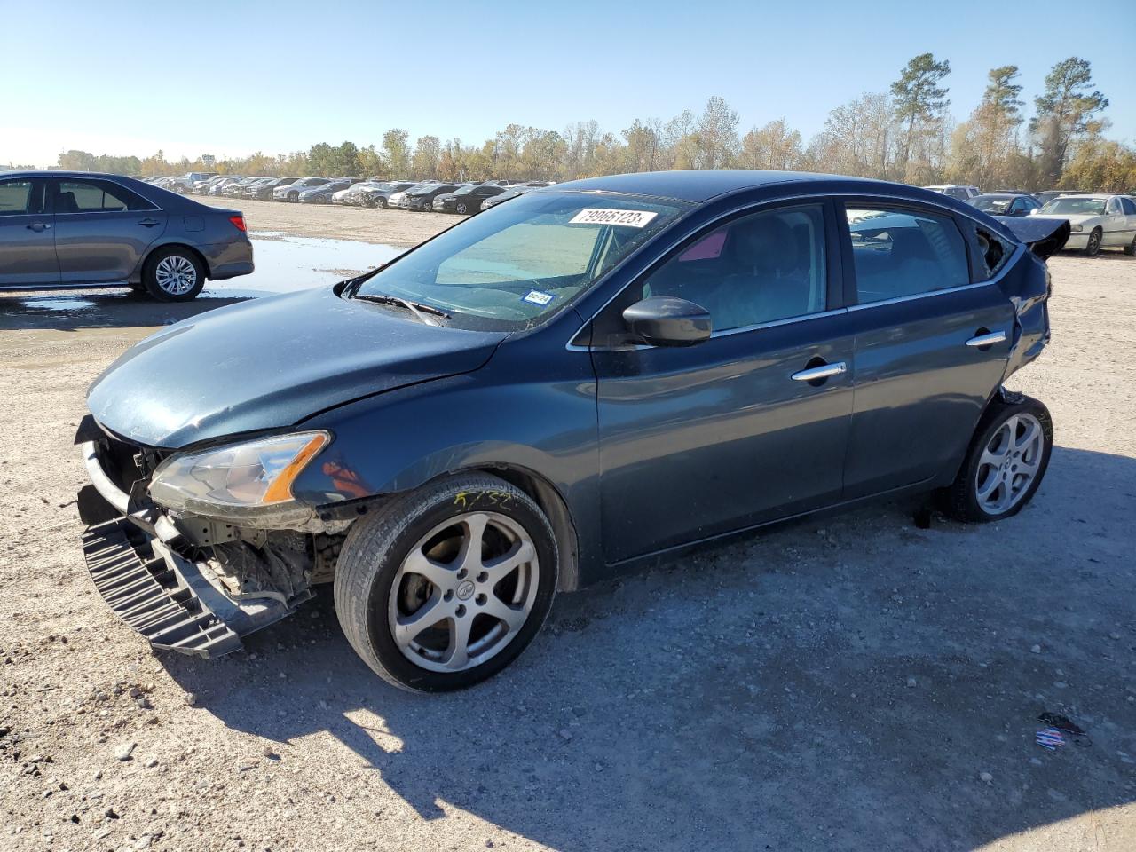 Image 1 of 2013 NISSAN SENTRA S 2013 with VIN 3N1AB7AP9DL715227