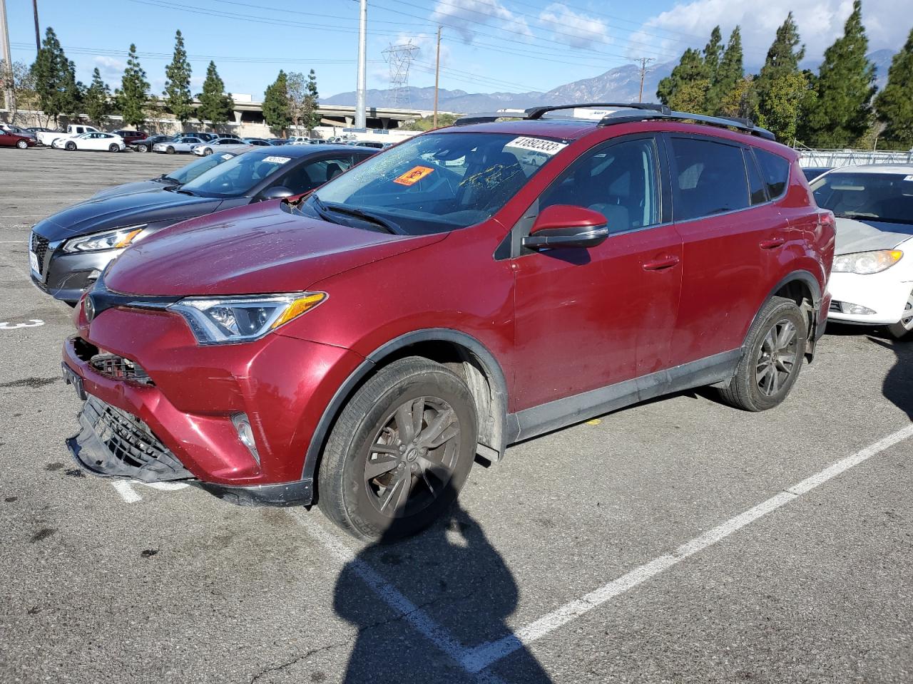 Image 1 of 2018 TOYOTA RAV4 ADVENTURE 2018 with VIN 2T3WFREV2JW506623