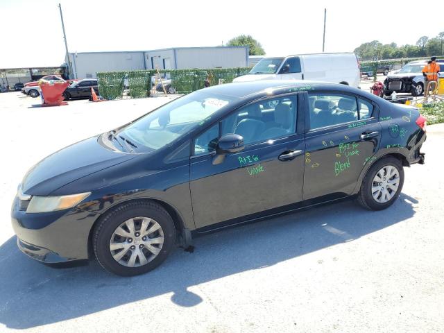 Image 1 of 2012 HONDA CIVIC LX 2012 with VIN 19XFB2F52CE046105
