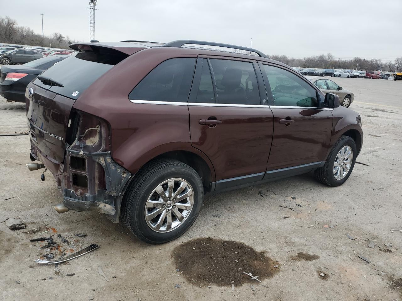 Image 3 of 2010 FORD EDGE LIMITED 2010 with VIN 2FMDK3KC5ABA35665