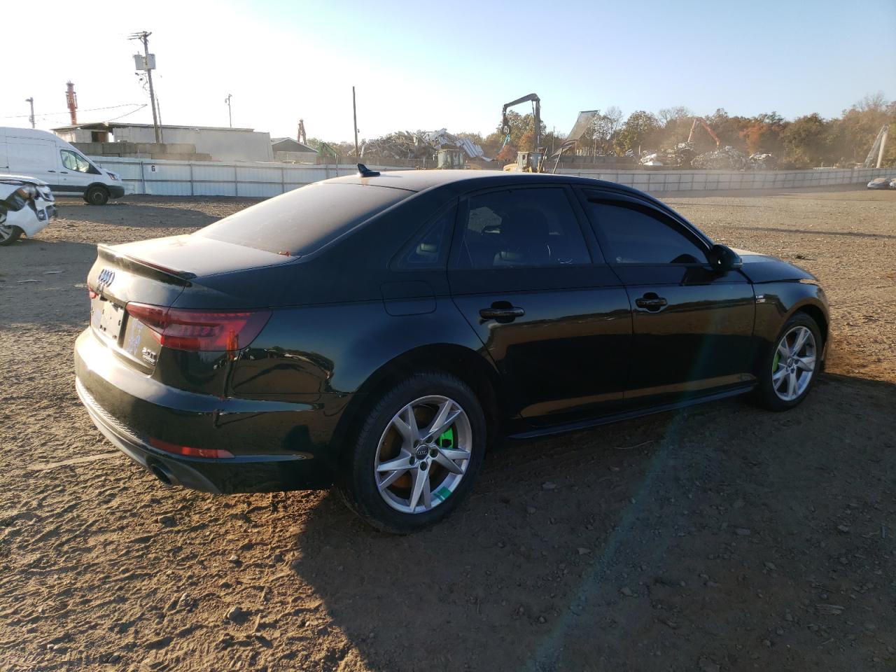 Image 3 of 2018 AUDI A4 PREMIUM 2018 with VIN WAUDNAF42JA065430