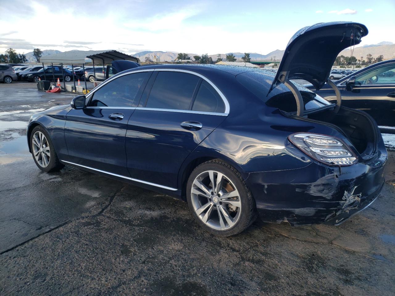 Image 2 of 2017 MERCEDES-BENZ C 300 2017 with VIN 55SWF4JB7HU187670
