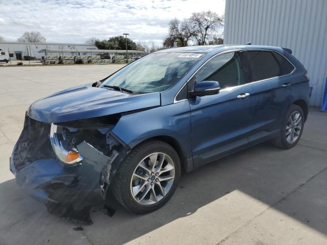 Image 1 of 2018 FORD EDGE TITANIUM 2018 with VIN 2FMPK3K8XJBB48570
