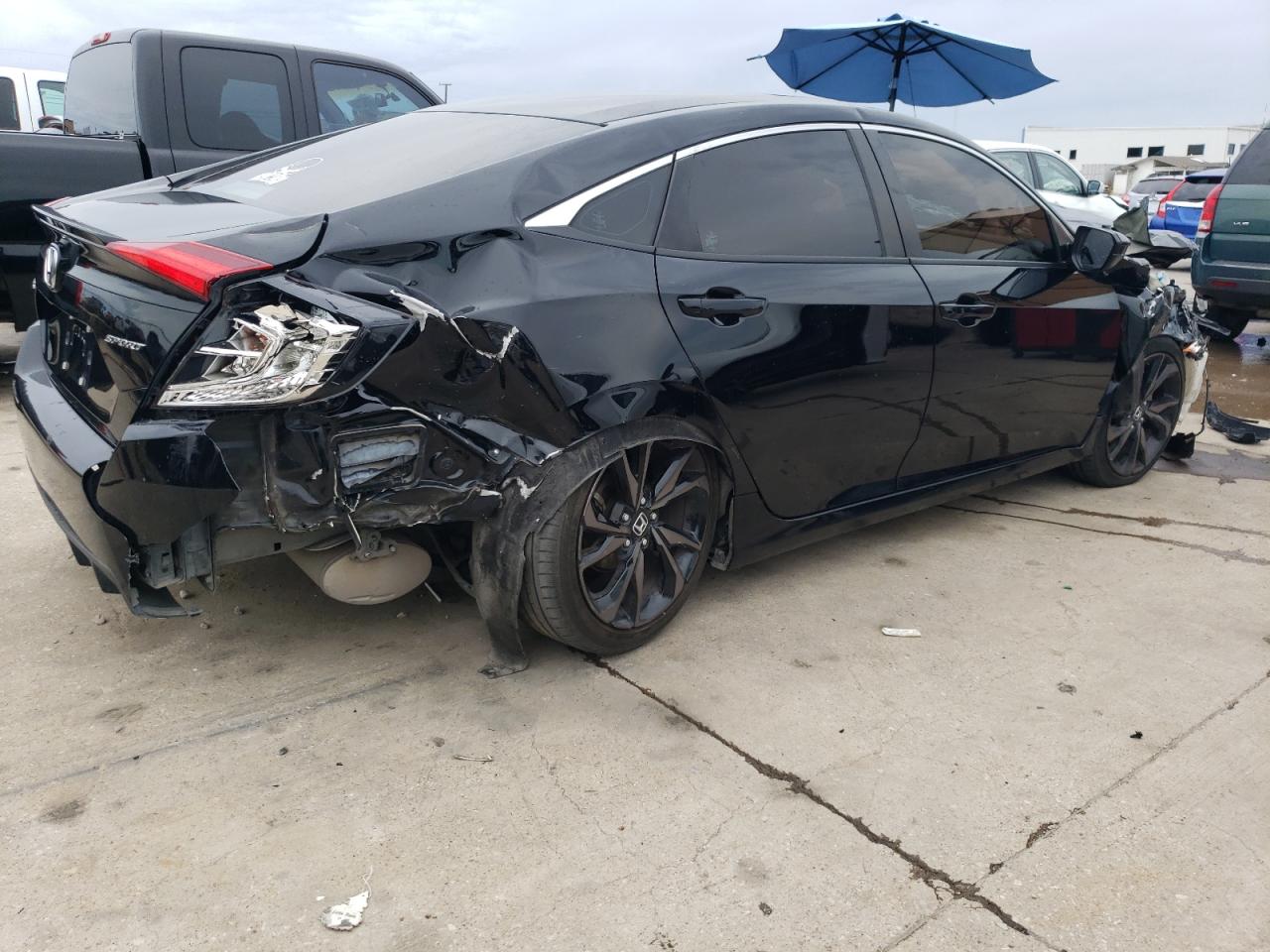 Image 3 of 2019 HONDA CIVIC SPORT 2019 with VIN 19XFC2F87KE013705