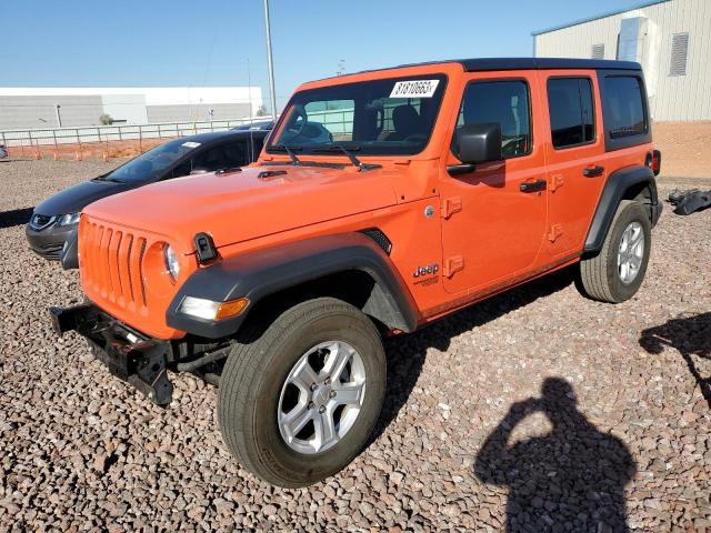 Изображение 1 2018 JEEP WRANGLER UNLIMITED SPORT 2018 с VIN 1C4HJXDG0JW281327