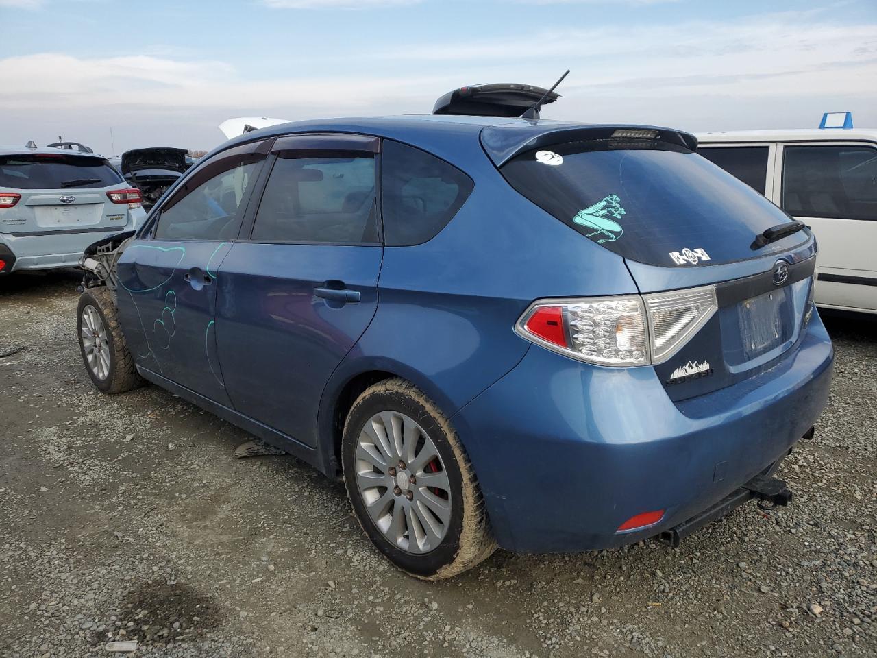 Obraz 2 z 2008 SUBARU IMPREZA 2.5I 2008 z VIN JF1GH61638H836031