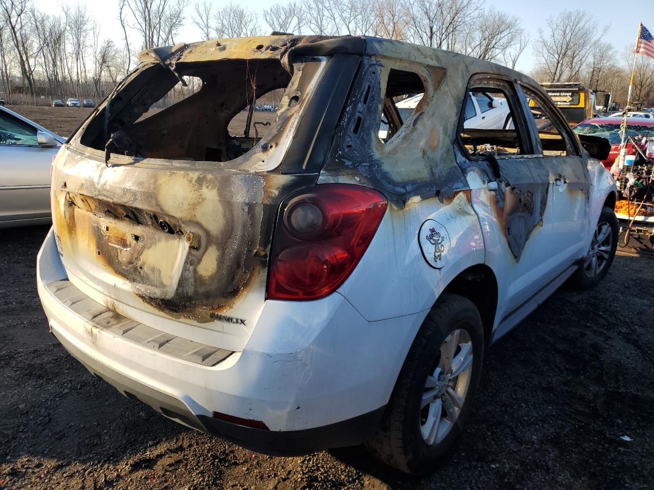 Image 3 of 2013 CHEVROLET EQUINOX LS 2013 with VIN 1GNFLCEK3DZ104648