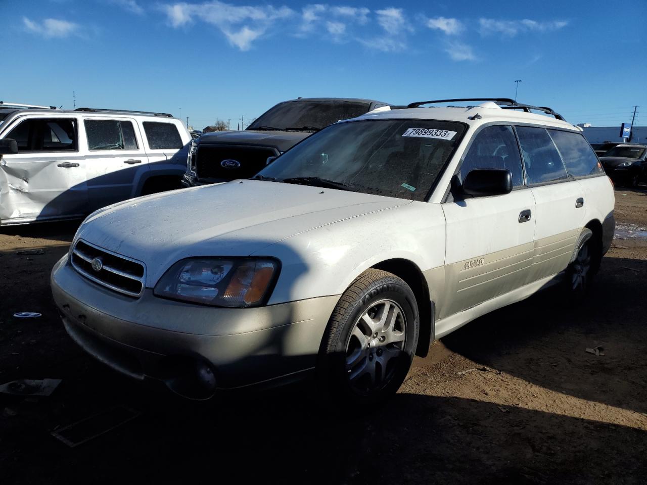 Image 1 of 2000 SUBARU LEGACY OUTBACK AWP 2000 with VIN 4S3BH6750Y7632005
