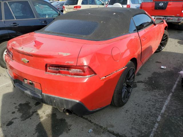 Image 3 of 2015 CHEVROLET CAMARO LT 2015 with VIN 2G1FD3D35F9292059