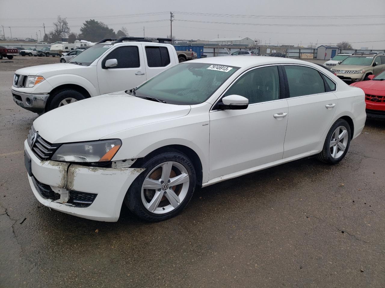 Obraz 1 z 2014 VOLKSWAGEN PASSAT S 2014 z VIN 1VWAT7A35EC043264