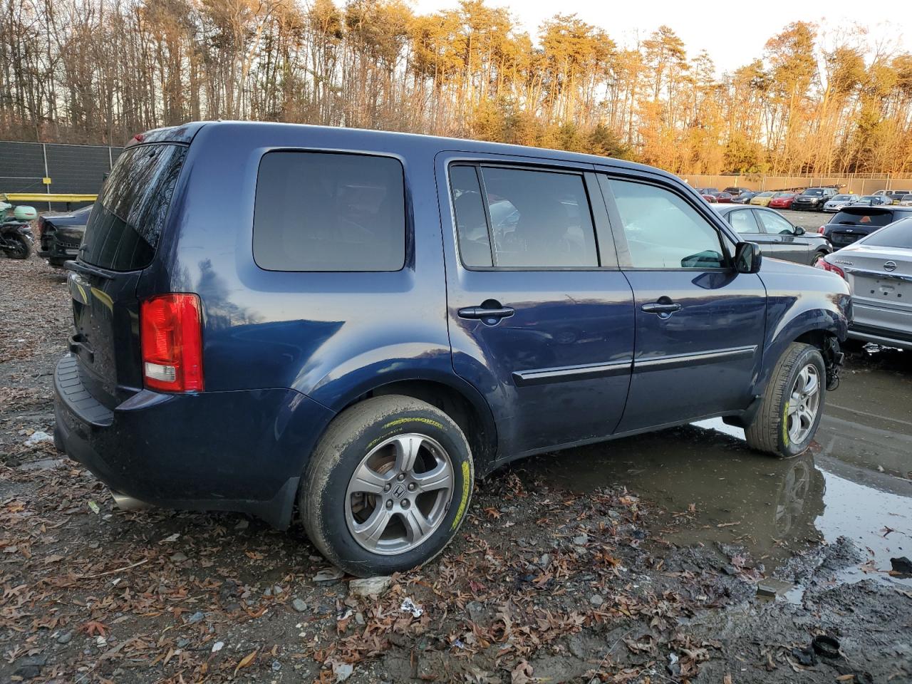 Image 3 of 2013 HONDA PILOT EX 2013 with VIN 5FNYF3H42DB039352