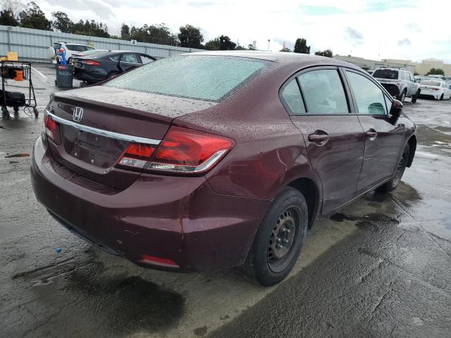 Image 3 of 2014 HONDA CIVIC LX 2014 with VIN 19XFB2F5XEE241064