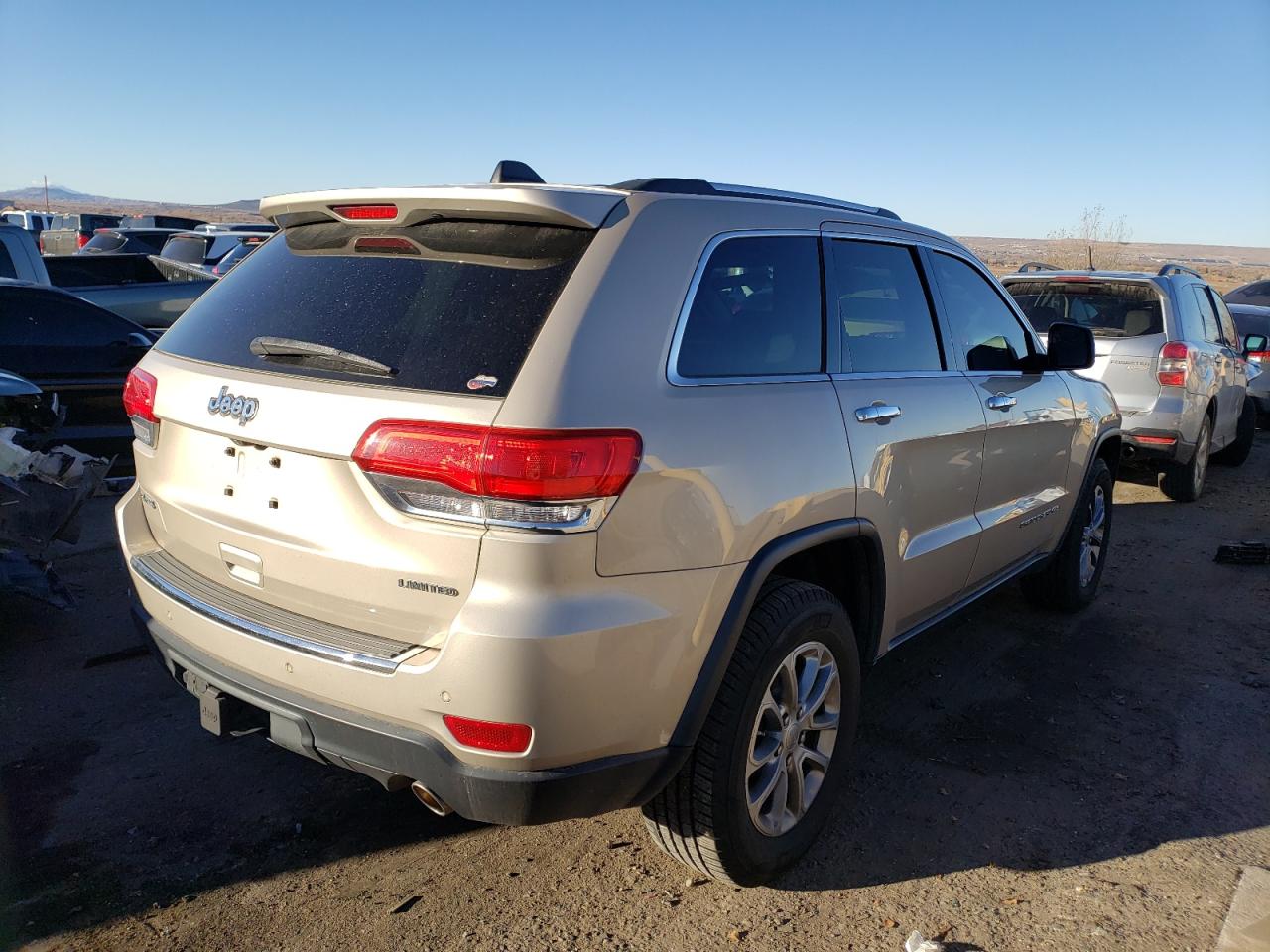 Image 3 of 2014 JEEP GRAND CHEROKEE LIMITED 2014 with VIN 1C4RJFBG5EC536238